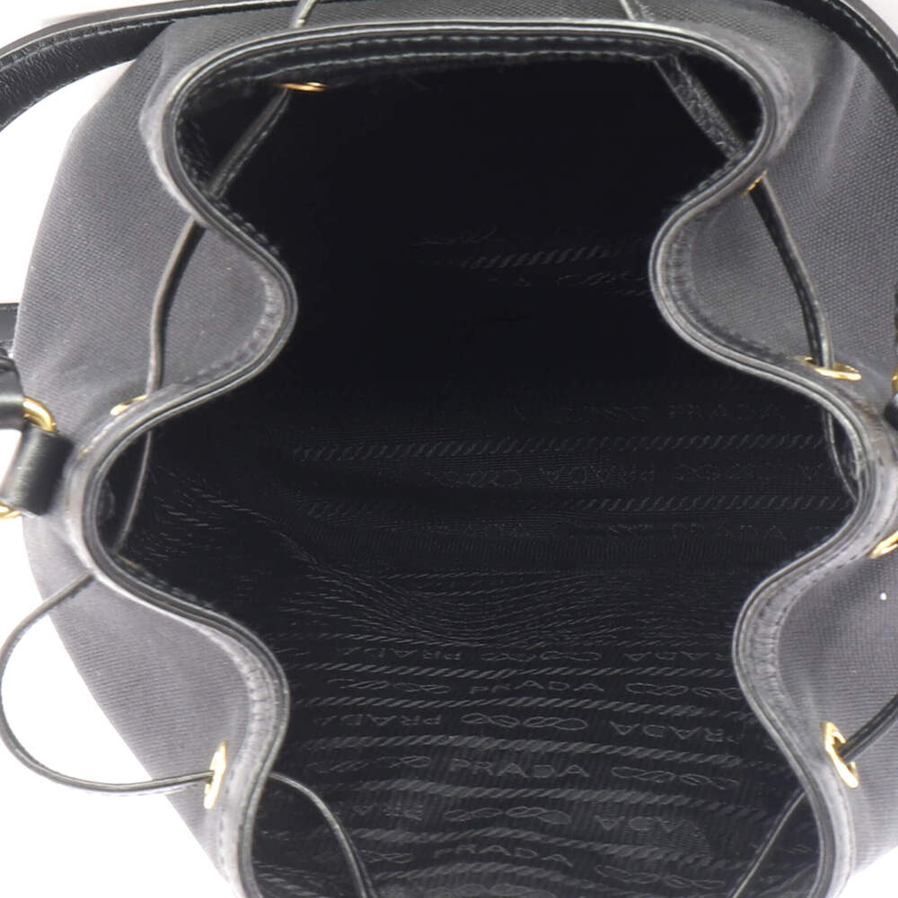 Prada Logo Drawstring Bucket Bag - Picture 5 of 5
